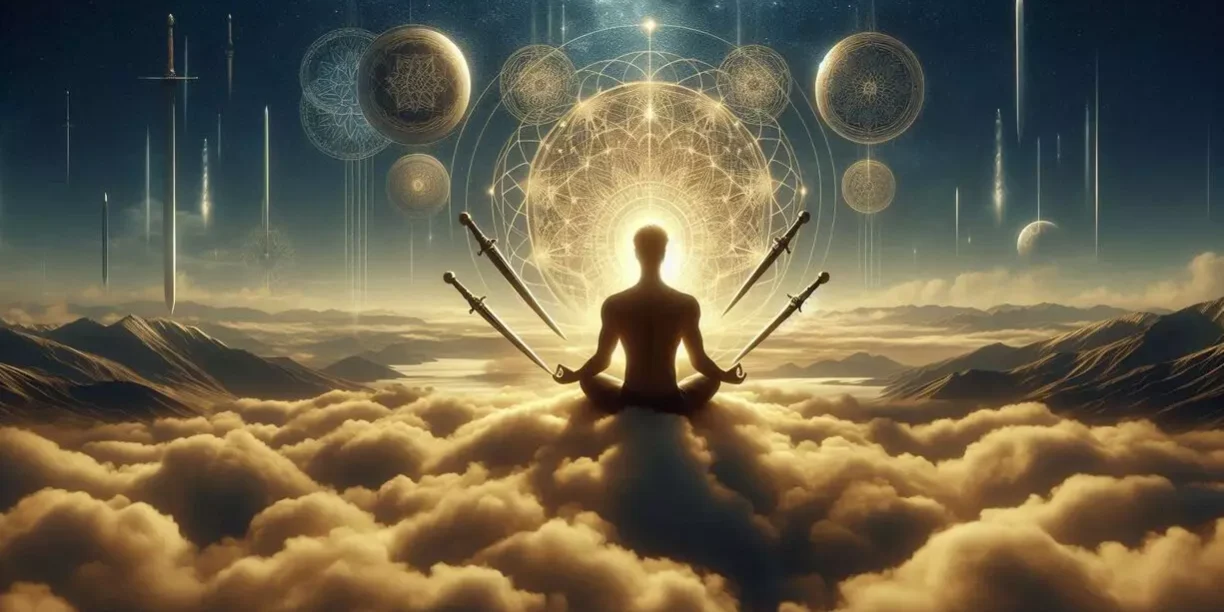 Cuatro de espadas tarot Descanso Reparador y espiritual Cuatro de espadas tarot Descanso Reparador y espiritual