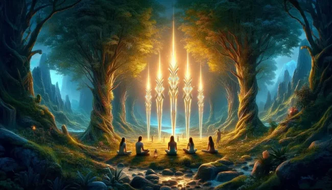 El Cinco de Espadas Tarot Colaboración y Unidad