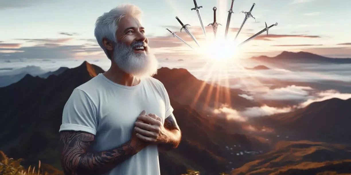 Siete de Espadas Tarot Ingenio y Sabiduría Creativa