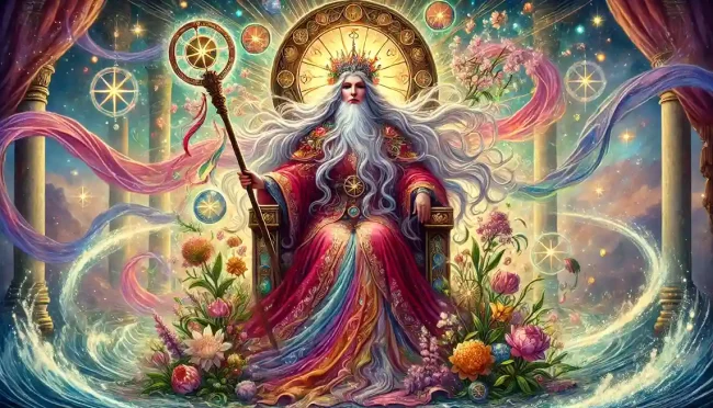 La Reina de Bastos Iluminación espiritual y poder interior