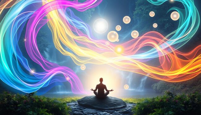 Canalización de energía espiritual